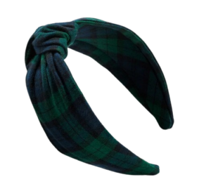 Tartan Knotted Headband