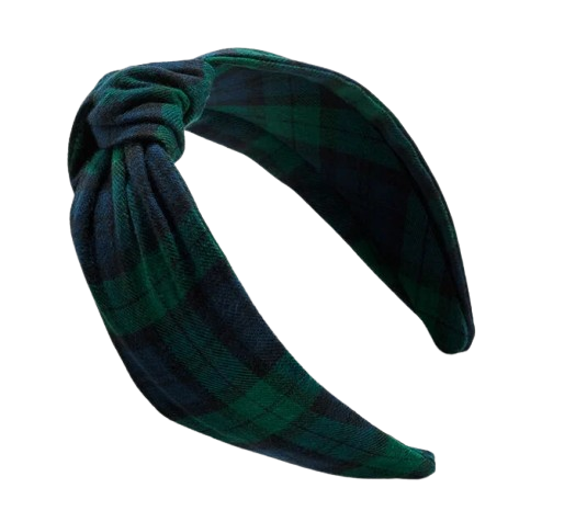 Tartan Knotted Headband