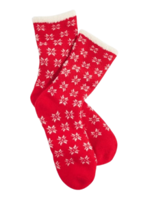 Festive Nordic Fair Isle Trouser Socks