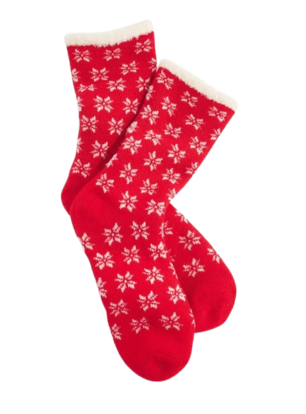 Festive Nordic Fair Isle Trouser Socks