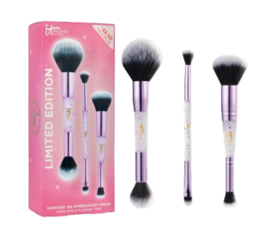 IT Brushes for ULTA Airbrush Limited Edition Dual-Ended Face & Eye Brush Trio