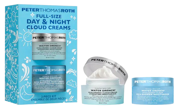 Peter Thomas Roth Full-Size Day & Night Cloud Creams 2-Piece Moisturizer Gift Set