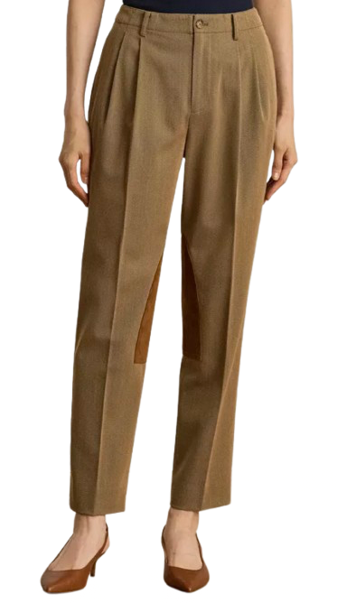 Ralph Lauren Pleat Detail Cropped Pants