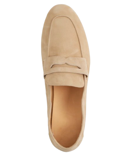 Italian Suede Penny Loafer – Quince