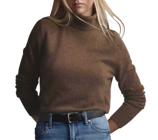 Quince Cashmere Turtleneck Sweater