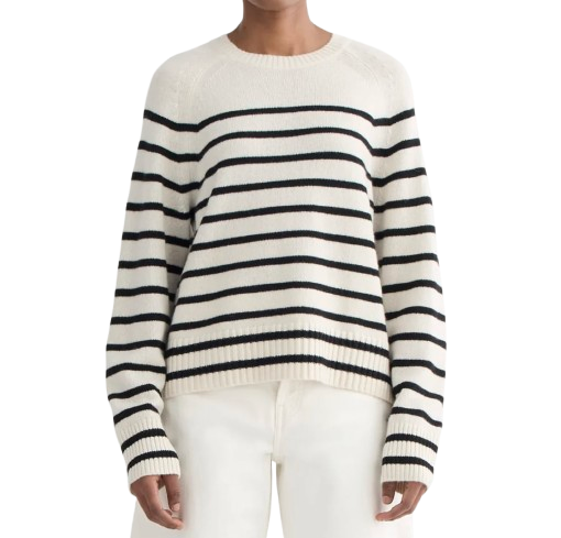 Everlane The Boxy Crew in Cashmere