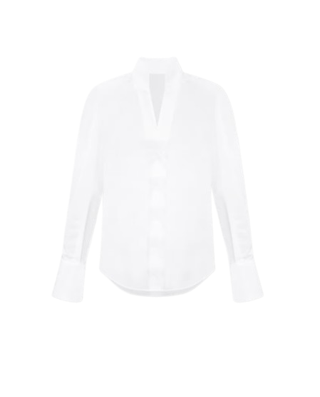 White Bessette Button Down