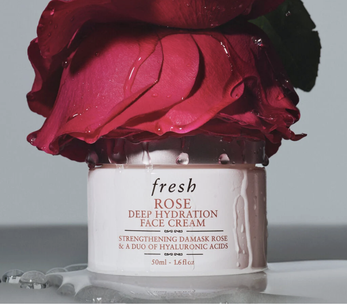 Fresh Rose & Hyaluronic Acid Deep Hydration Moisturizer