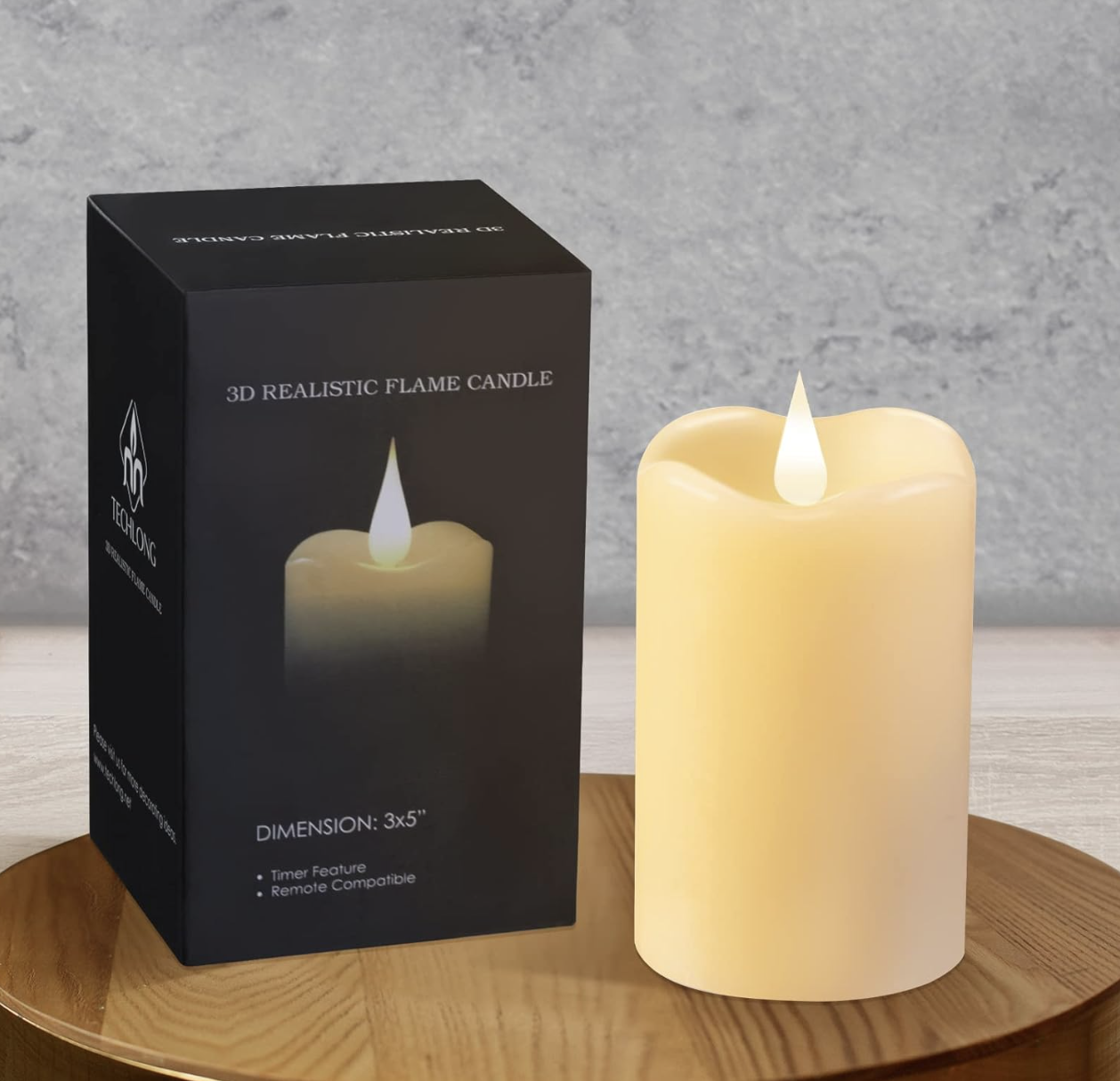 LED Flameless Candles with Timer