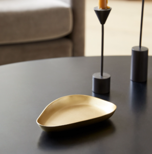 West Elm Organic Metal Collection – Small Trinket Tray