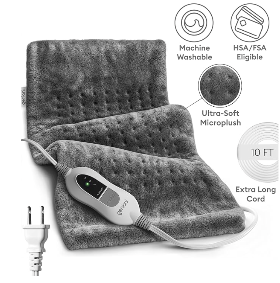 Kelly's recommended heating pad