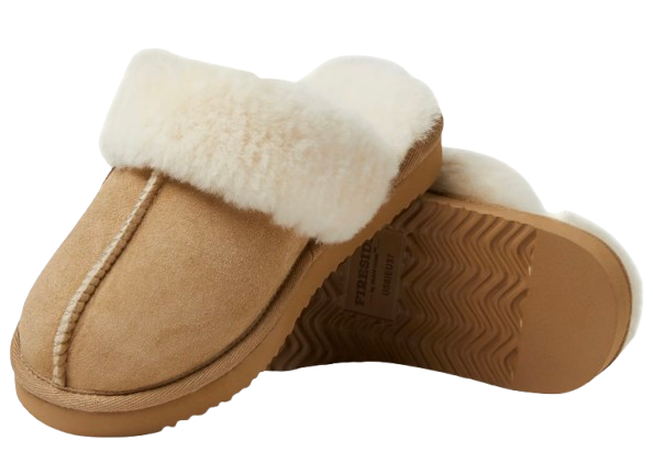 DEARFOAMS Fireside Shearling Slippers