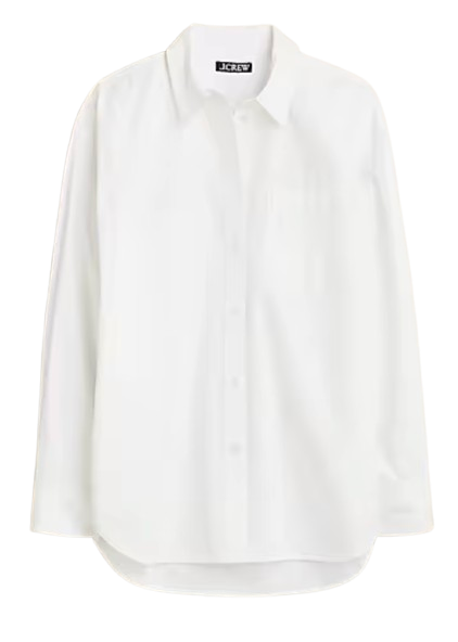 J.Crew Étienne Oversized Shirt in Lightweight Oxford