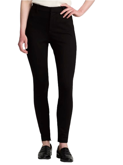 High Rise Ponte Polished Leggings