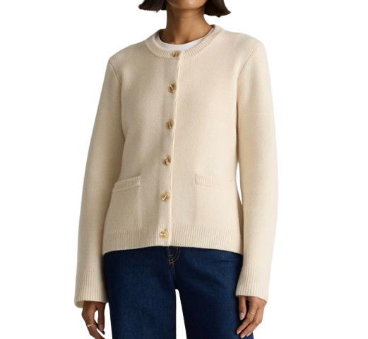 Quince Cashmere Cardigan