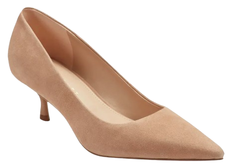 Marc Fisher LTD Calynna Pointed Toe Kitten Heel Pump