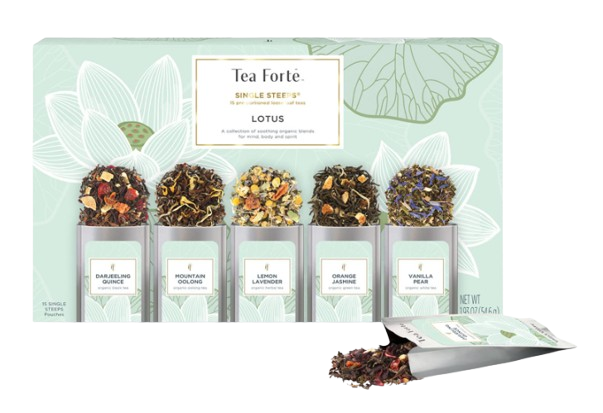 Tea Forté Lotus Sampler