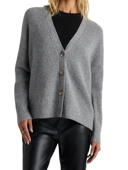 Mongolian Cashmere Fisherman Cardigan