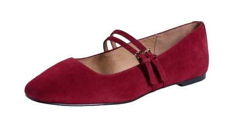 Cranberry Ballet Flats