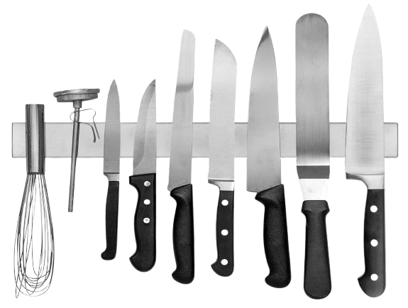 Modern Innovations Stainless Steel Magnetic Knife Bar (18-inch)