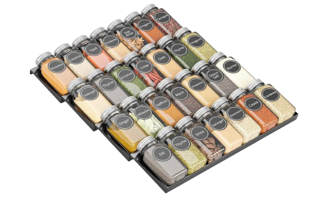 SpaceAid Spice Stack Drawer Organizer