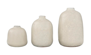 Storied Home Terracotta Vases – Set of 3