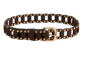 Madewell Open Weave Belt in Suede