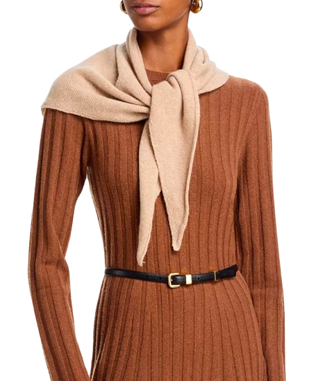 C by Bloomingdale’s Cashmere Triangle Scarf