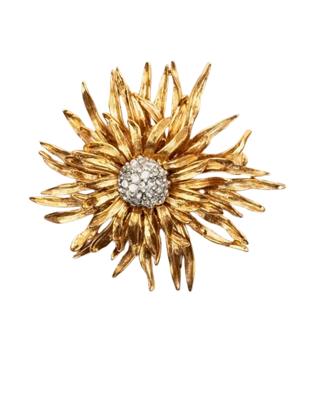 Frances Valentine Flower Pin