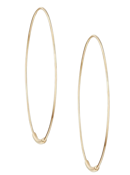 14k Small Magic Hoop Earrings
