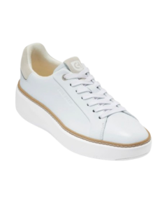Cole Haan GrandPro White Leather Sneakers