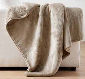 Pottery Barn Cozy Cloud Plush Throw
