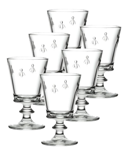 La Rochere Napoleon Bee Stemmed Wine Glasses
