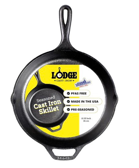Lodge 10.25-Inch Cast Iron Skillet
