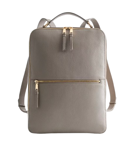 Italian Leather Laptop Backpack