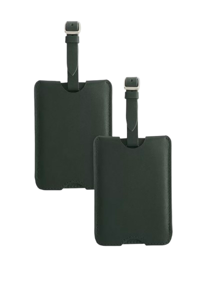 Nappa Leather Luggage Tag (2-Pack)