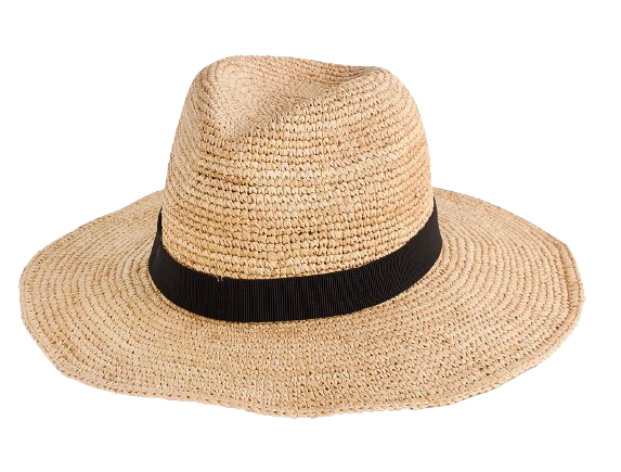Woven Raffia Fedora