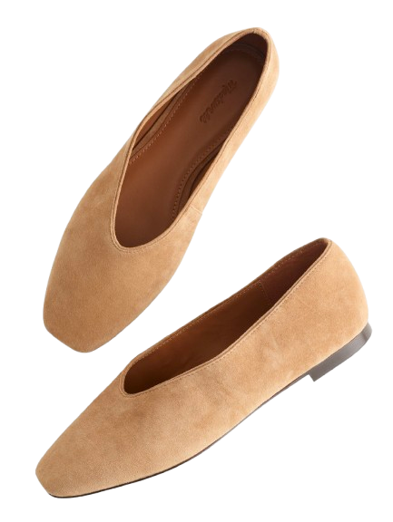 Mylie Ballet Flat in Suede