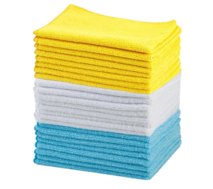 Amazon Basics Microfiber Cleaning Cloths (24-Pack)