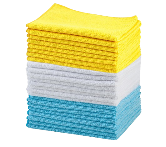 Amazon Basics Microfiber Cleaning Cloths (24-Pack)