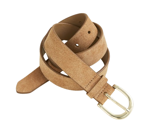J.Crew Classic Belt in Suede