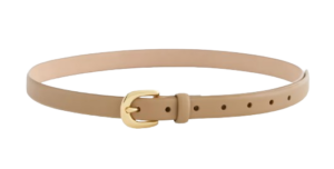 Quince Sofia European Leather Skinny Belt