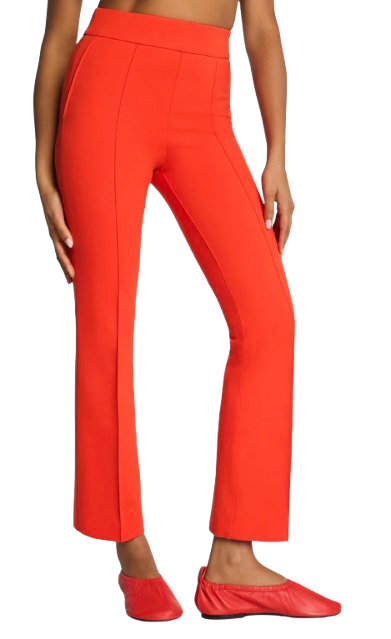 Spanx Orange Flare Ponte Pants