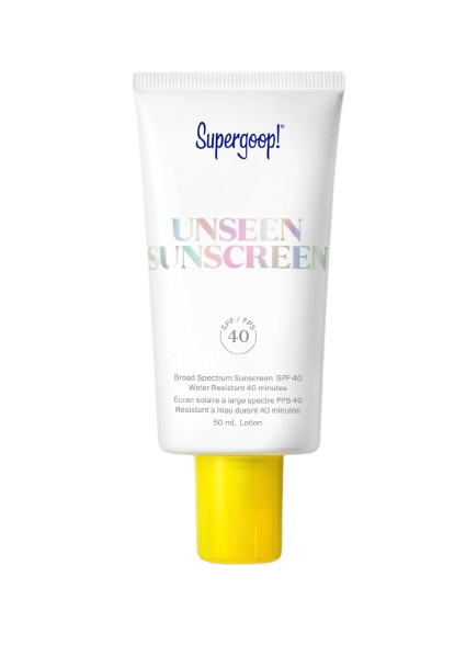Supergoop Unseen Sunscreen SPF 40 Best Spring Skincare Over 50