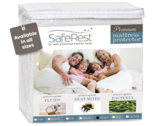 SafeRest Premium Mattress Protector — Queen