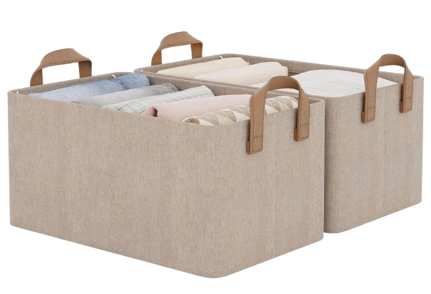 StorageWorks Fabric Storage Bins with Handles