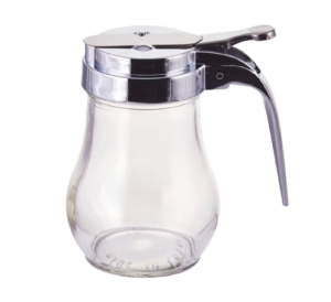 Winco Glass Syrup Dispenser