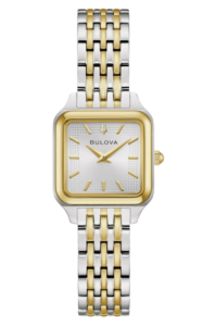 Bulova Classic Sutton Square Two-Tone Bracelet Watch, 23mm