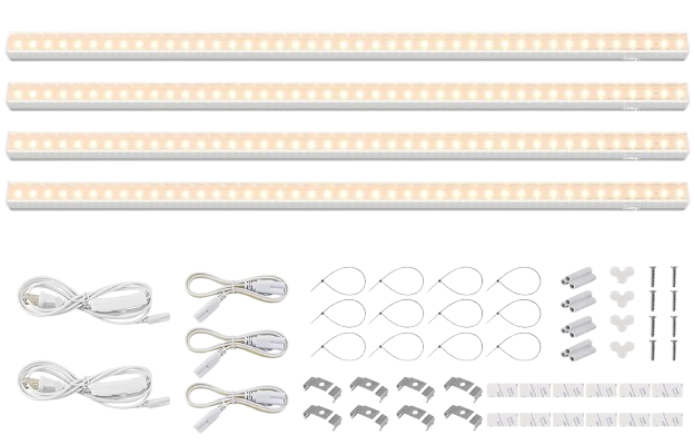 Barrina T5 Grow Light — 2ft, 4-Pack