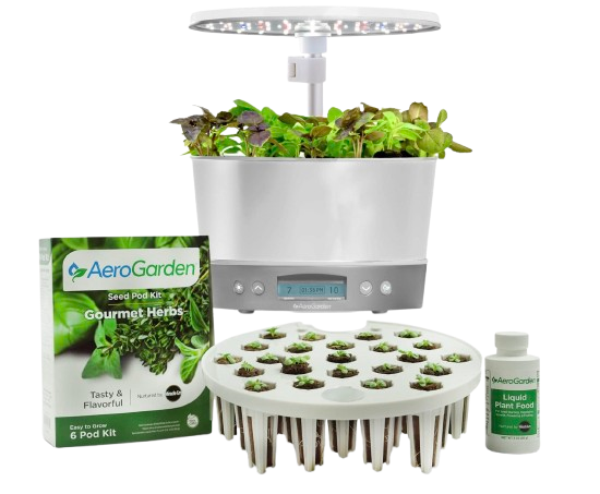 AeroGarden Harvest Indoor Garden with Seed Pod Kit